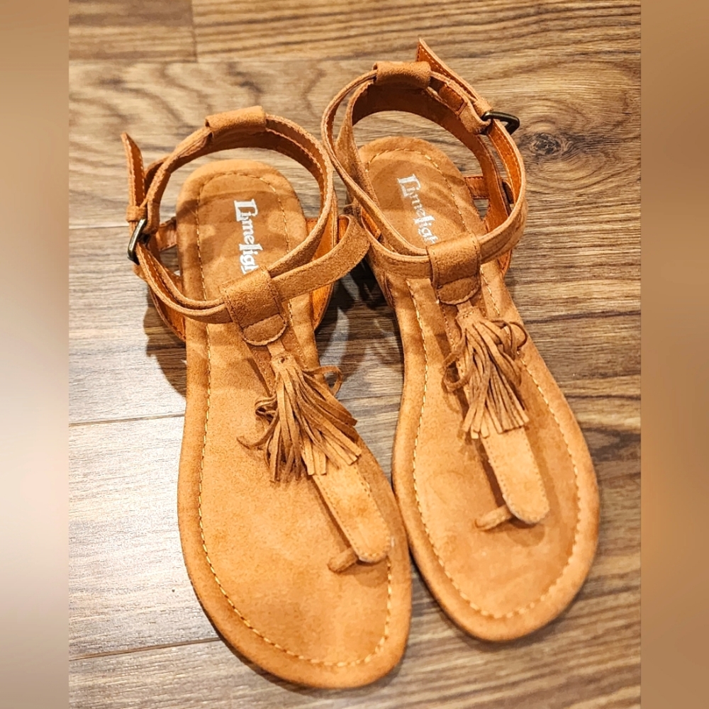 Sandals, 8, Limelight